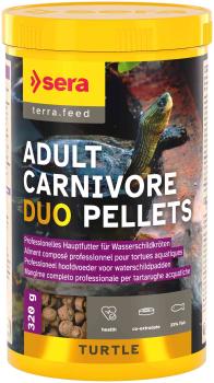 sera TURTLE Adult Carnivore Duo Pellets 1000ml (320g)