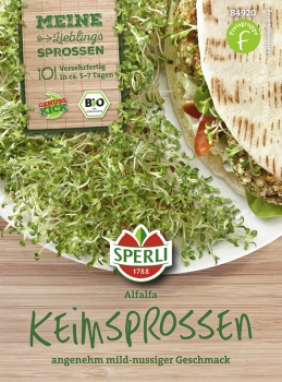 BIO Keimsprossen Alfalfa - Bio-Saatgut Medicago sativa