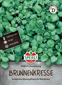 Brunnenkresse - SPERLI's Froschkönig - Nasturtium officinale