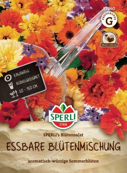 Essbare Blüten - Blütensalat Saatgut Sperli