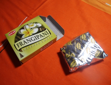 Frangipani Räucherkegel 10 Stück Packung