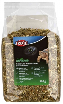 Trixie Gräser und Wiesenkräuter Landschildkrötenfutter 300g