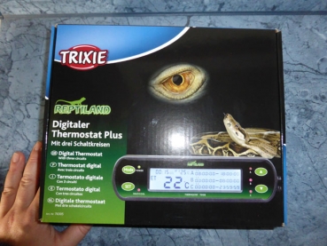 Terratuga Schildkrötenshop - Digitales Innen-Außen-Thermometer mit Alarm