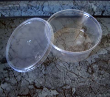 Rept.-Brutbehälter 250ml rund transparent