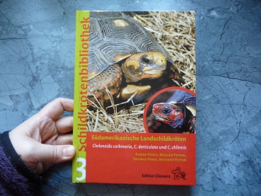 Schildkrötenbibliothek 3 - Südamerikanische Landschildkröten