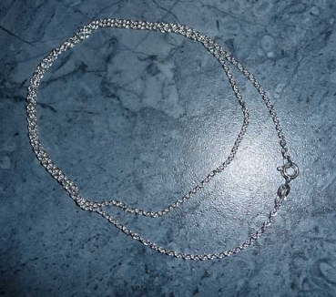 Feinsilber Ankerkette 2mm dicke und einer Länge von 50cm