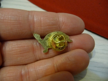 Anstecker / Pin Landschildkröte Größe 2x1,3cm