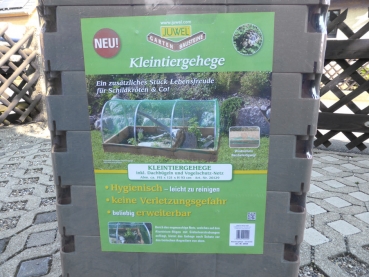 JUWEL Kleintiergehege für Landschildkröten Jungtiere - Basaltgrau NEU