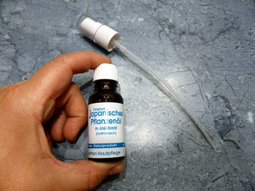 Jap. Pflanzenöl in Joboba 20 ml - kaltgepresst sehr hochwertiges Öl