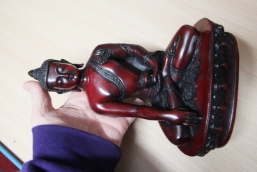 Buddha Shakyamuni rot 24cm