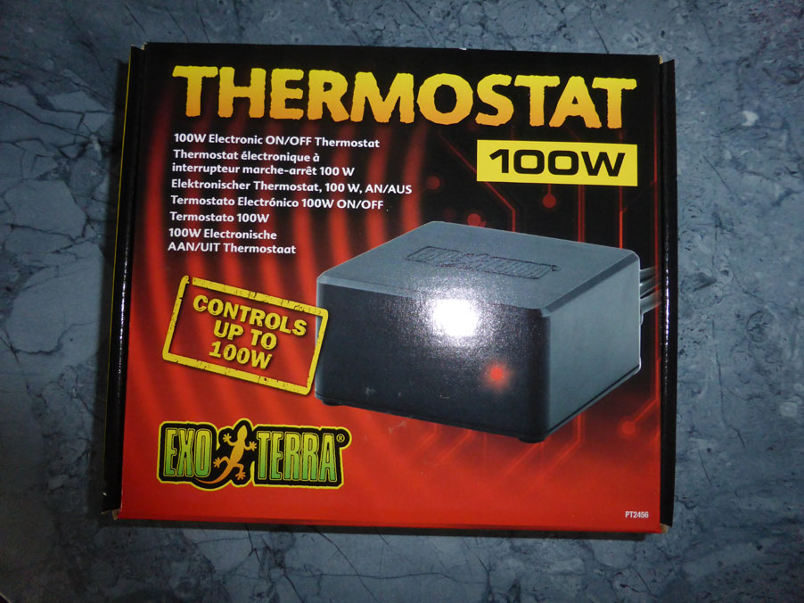 Terratuga Schildkrötenshop - Exoterra Thermostat 100 Watt Ideal