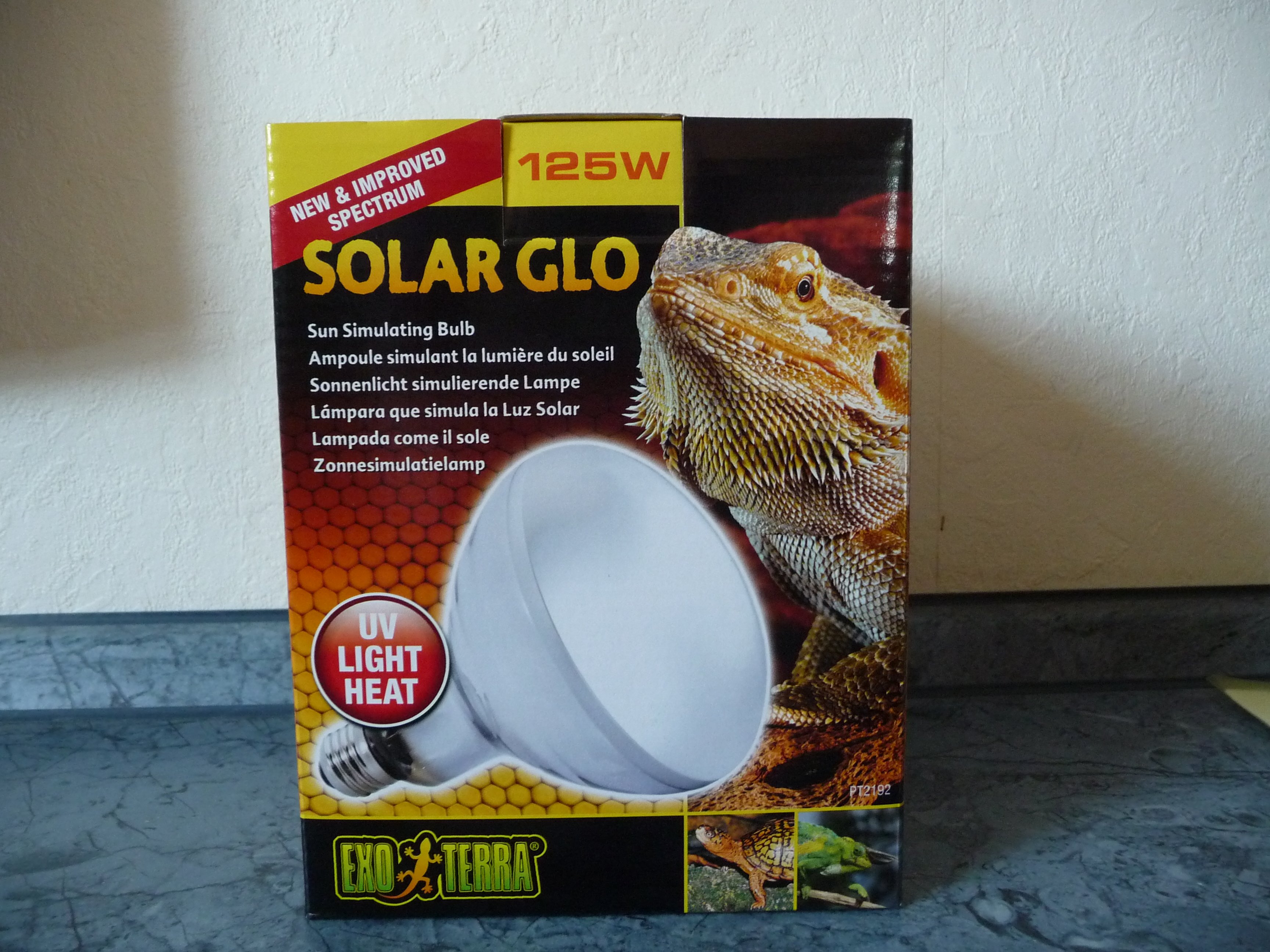 Terratuga Exoterra Solar Glo 125 Watt Professional