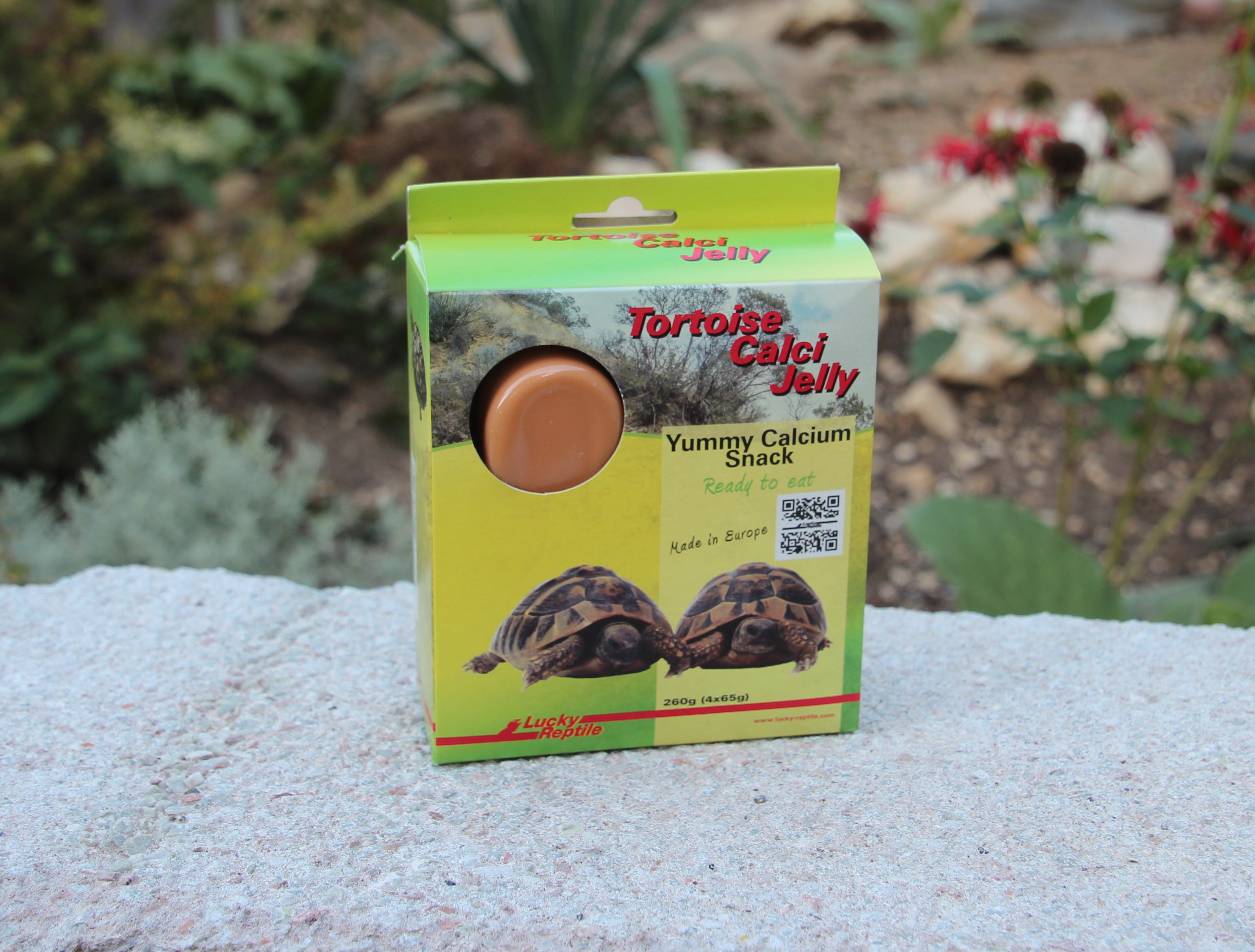 Terratuga Lucky Reptile Tortoise Calci Jelly 4x65g