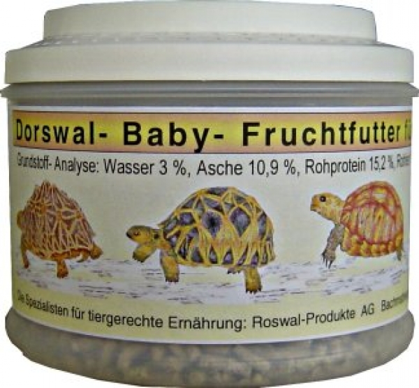 Baby- Fruchtfutter für exotische Baby-Landschildkröten 130g