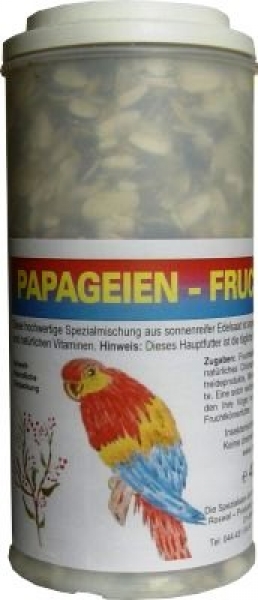 Papageien Fruchtkörner 400g
