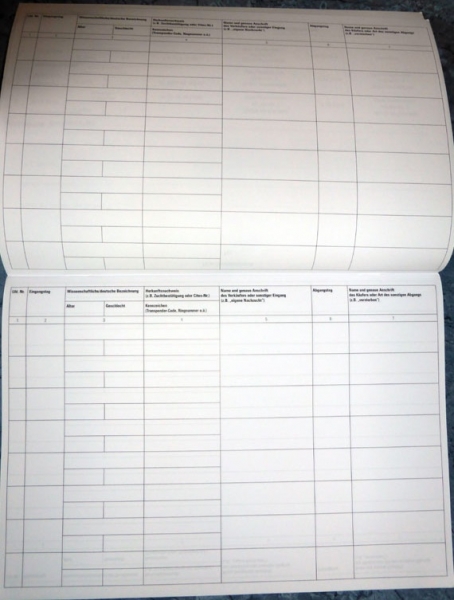 Lucky Reptile Nachweisbuch "Artenschutz" für alle die Nachzuchten haben