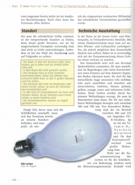 Die Breitrandschildkröte (Testudo marginata) Manfred Rogner