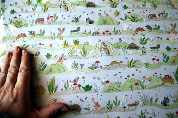Turnowsky-Kunstdruck Geschenkpapier Tierwelt