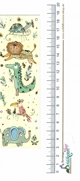 Turnowsky-Kunstdruck Lesezeichen mit Tieren