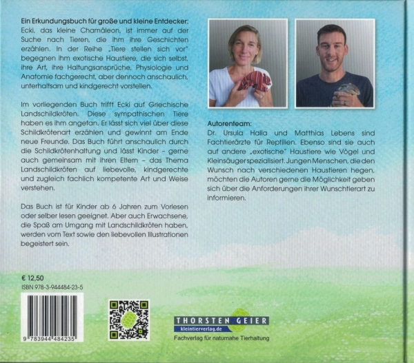 Griechische Landschildkröten - Das Erkundungsbuch für große und kleine Entdecker