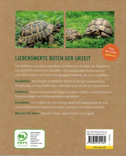 Landschildkröten Fit und gesund durchs Leben - Dr Hartmut Wilke