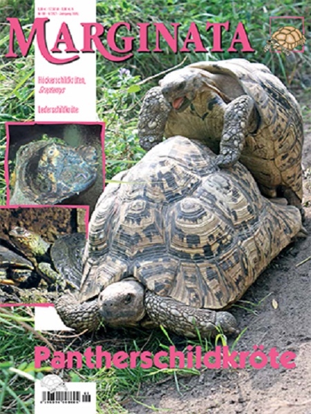 Marginata 68 - Pantherschildkröte, Stigmochelys pardalis