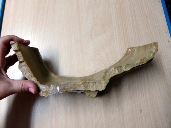DRAGON Felsterrasse mittel Sand Stone ca. 31,0x12,5x8,5 cm