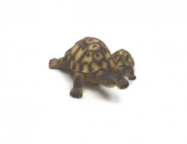 Schildkrötenfigur "Mona und Tina" zwei Schildkröten nebeneinander