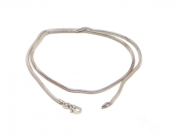 925er Silber Schlangenkette  1,9mm x 50cm