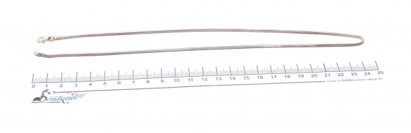 925er Silber Schlangenkette  1,9mm x 50cm