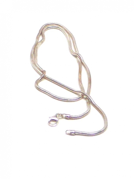 925er Silber Schlangenkette  1,9mm x 50cm