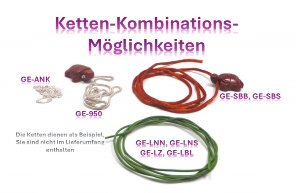 "Marinella" Schildkröten Anhänger aus Jaspis (3,5 cm)