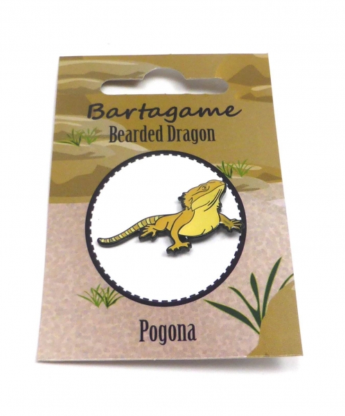 Ansteckpin "Bartagame" - BlueBug