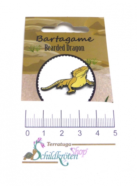 Ansteckpin "Bartagame" - BlueBug