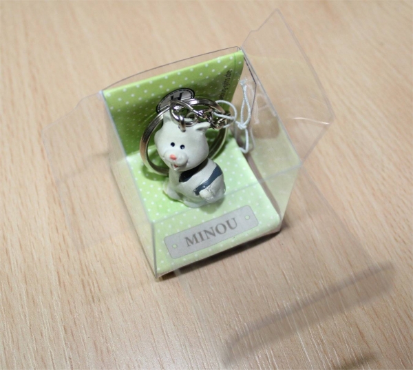 "Minou"  Sammel-Anhänger VIEL GLÜCK - BlueBug