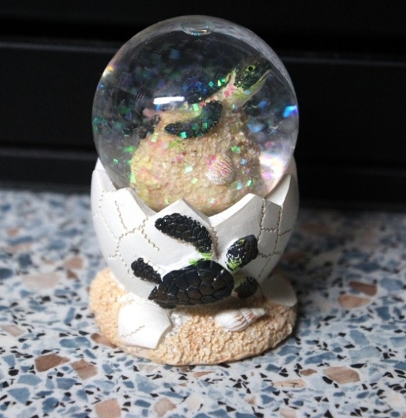 Glitzerkugel Meeresschildkröte