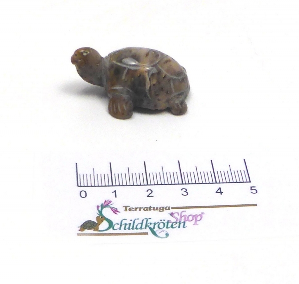 "Silja" Halbedelstein Schildkröte