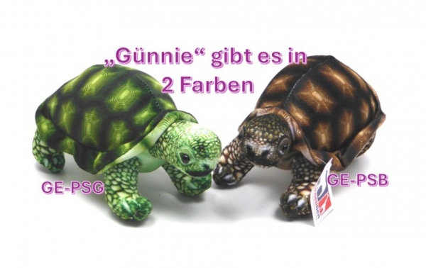 Stofftier "Günnie" Landschildkröte braun