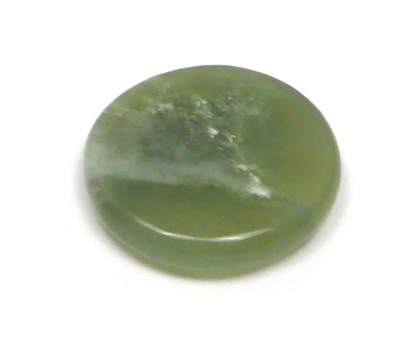 Scheibenstein Jade Größe ca. 3-5 x 5 cm groß (grün)