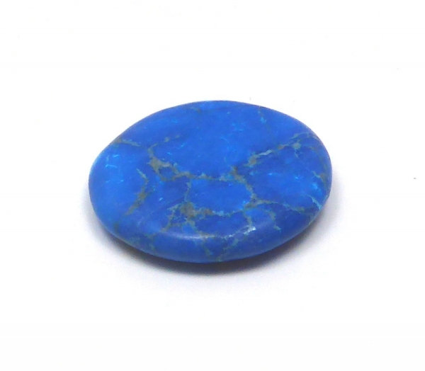 Scheibenstein Türkenit ca. 3-5 x 5 cm groß (blau-türkis)