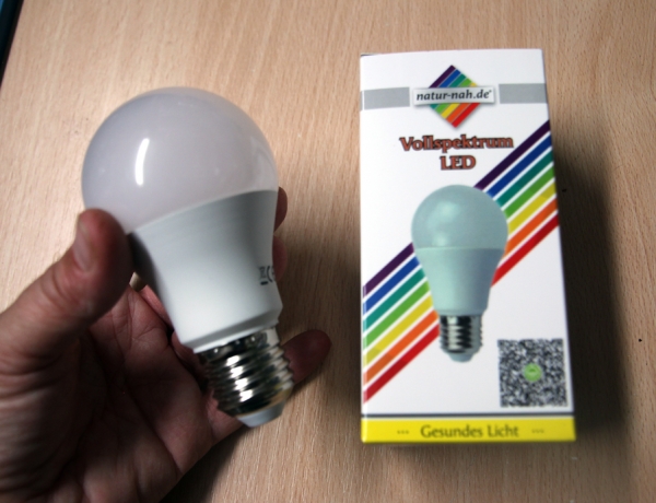 LED Lampe 8 Watt E27 Vollspektrum Tageslichtlampe