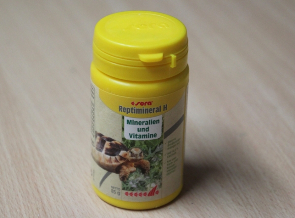 Sera reptimineral H 100 ml - das Plus an Mineralien und Vitaminen für Herbivore