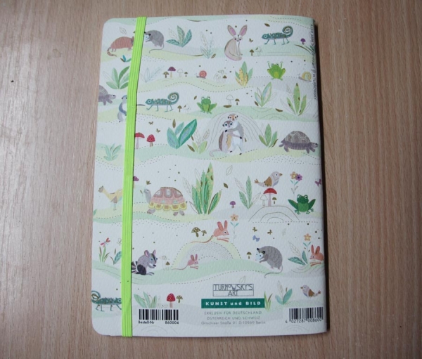 Notizbuch A5 Schildkröten, Hase - Kunst und Bild Verlag