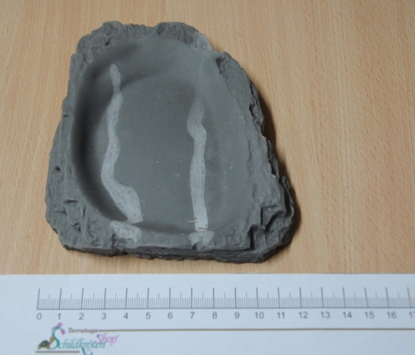 Turtle Dish Granit Größe ca. 17x15x2 cm LuckyReptil