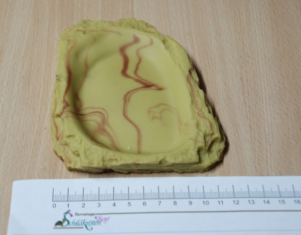 Turtle Dish Sandstein Größe ca. 17x15x2 cm LuckyReptil