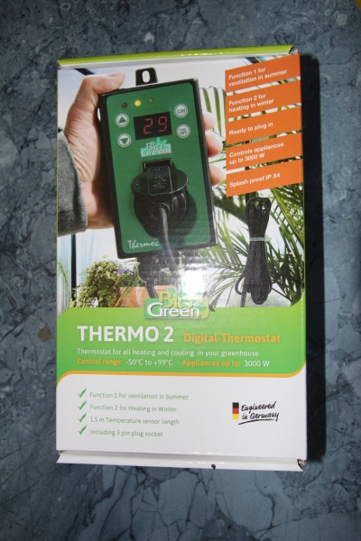 BioGreen Dual-Digital-Thermostat optimal fürs Gewächshaus