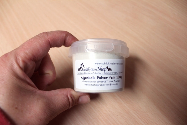 Algenkalk 100g in BIO-Qualität für Landschildkröten