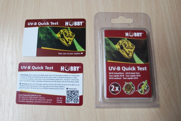 HOBBY UV-B Quick Test - Schnelltest