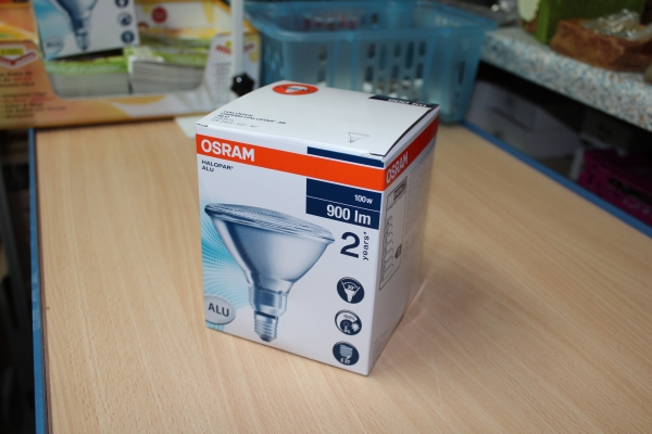 Osram HV-Halogenreflektorlampe oder ähnliche PAR38, 100Watt