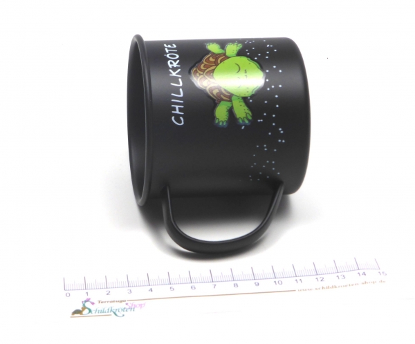 Chillkröte Metall Tasse Design@Home 0,35l